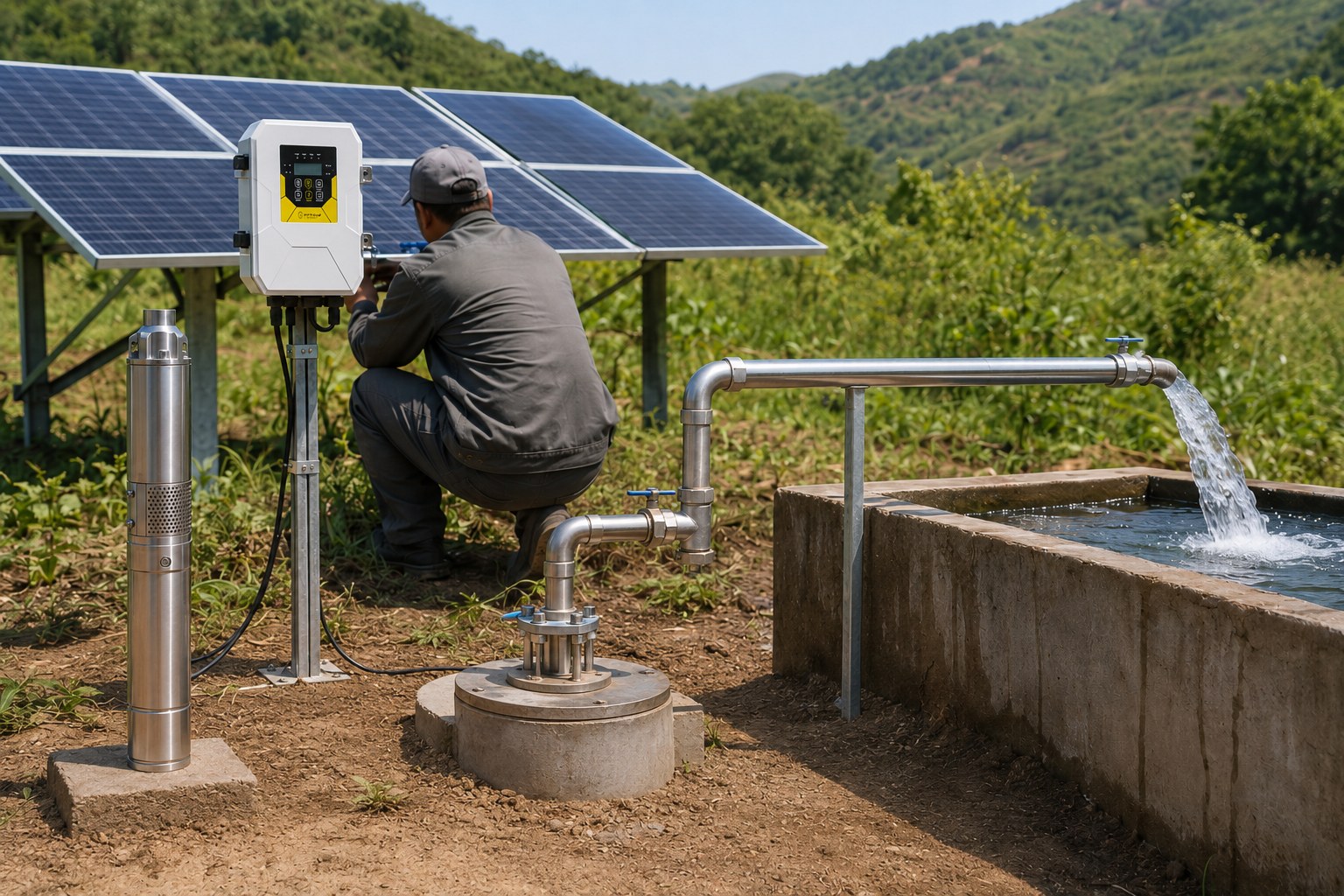 Pompage irrigation