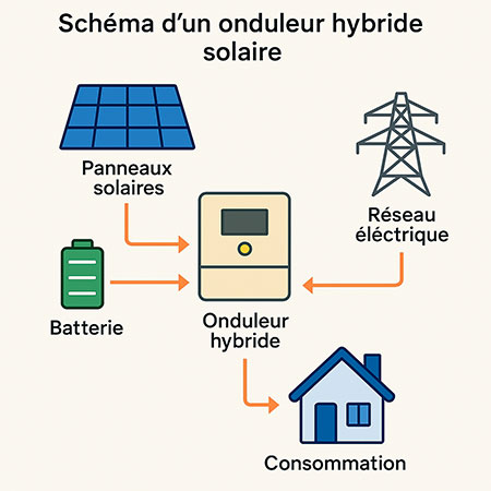 Onduleur hybride